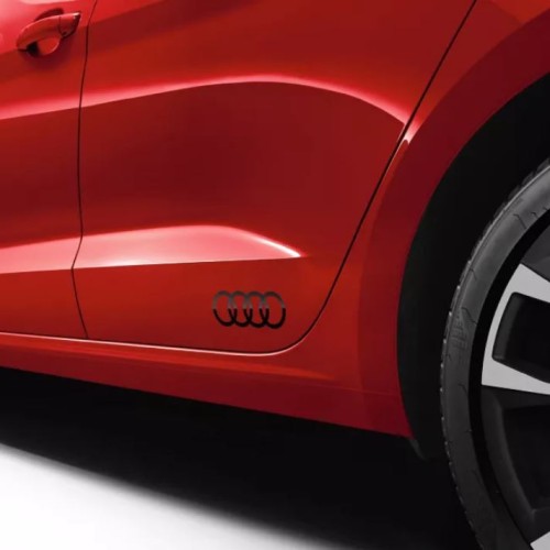 Audi Ringen Dorpelsticker - Meerdere Kleuren